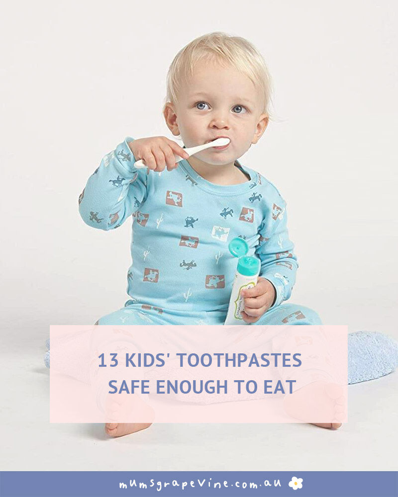 13 kids' toothpastes | Mum's Grapevine