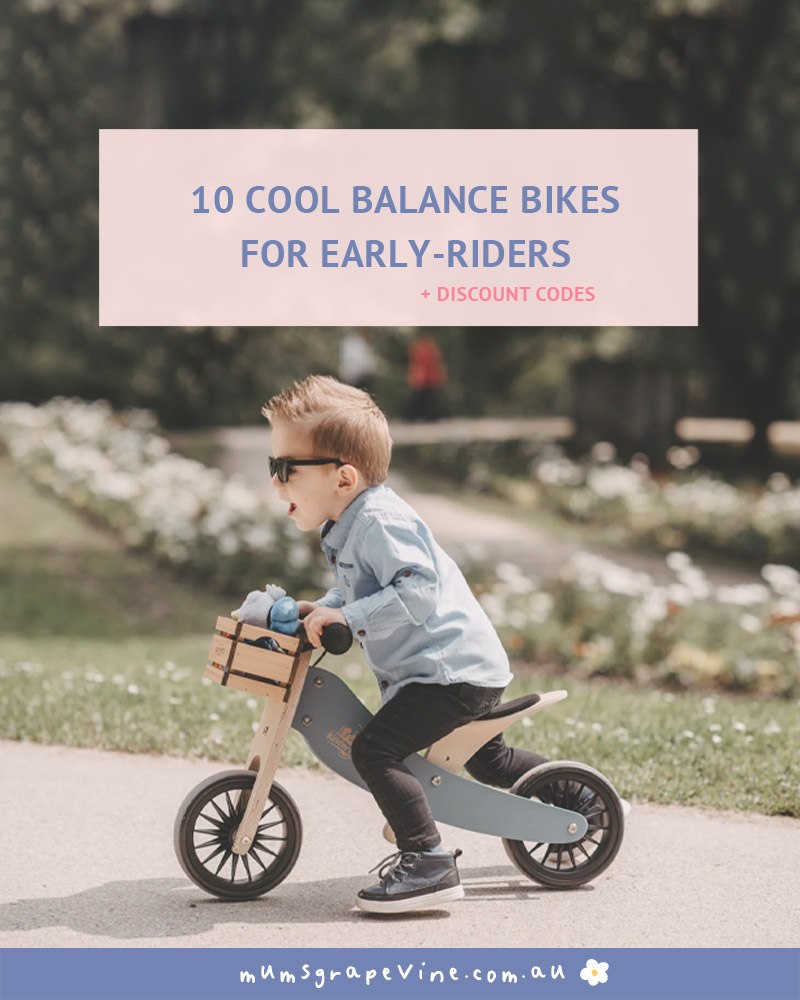 10 cool balance bikes for adventurous kids | Mum's Grapevine