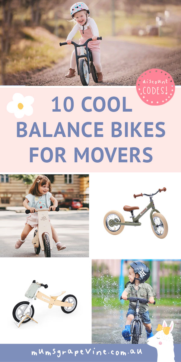 10 balance bikes for kids who love to move | Mum's Grapevine