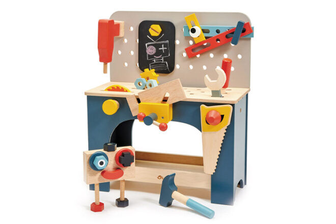 Tenderleaf Toys Tool Bench for Kids