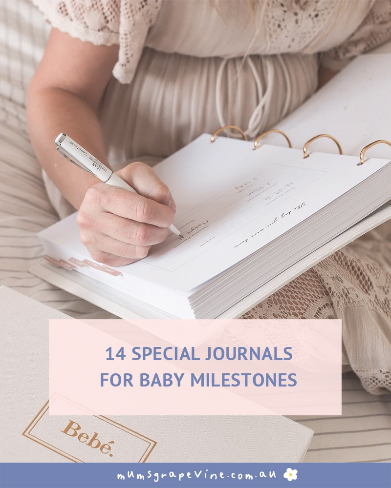14 baby journals for recording milestones | Mum's Grapevine
