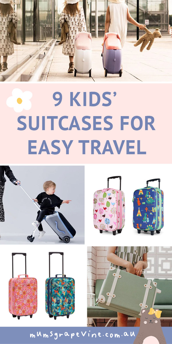 9 kids' suitcases for easy travelling | Mum's Grapevine