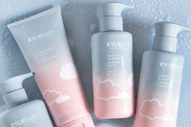 Kylie Kenner Baby Skincare range