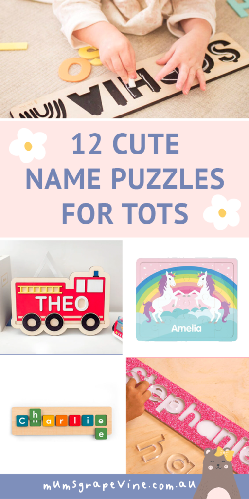 12 unique name puzzles for personalised fun | Mum's Grapevine