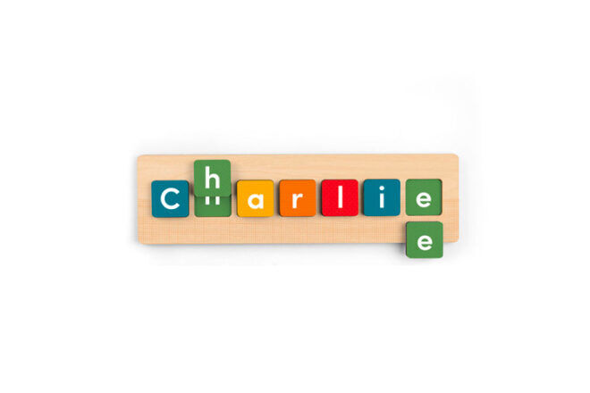 12 name puzzles for learning tots | Mum's Grapevine