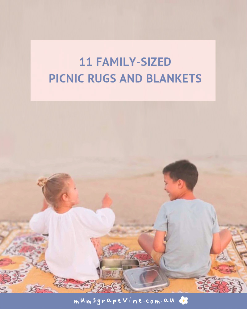 11 picnic blankets for Australian families | Mum's Grapevine