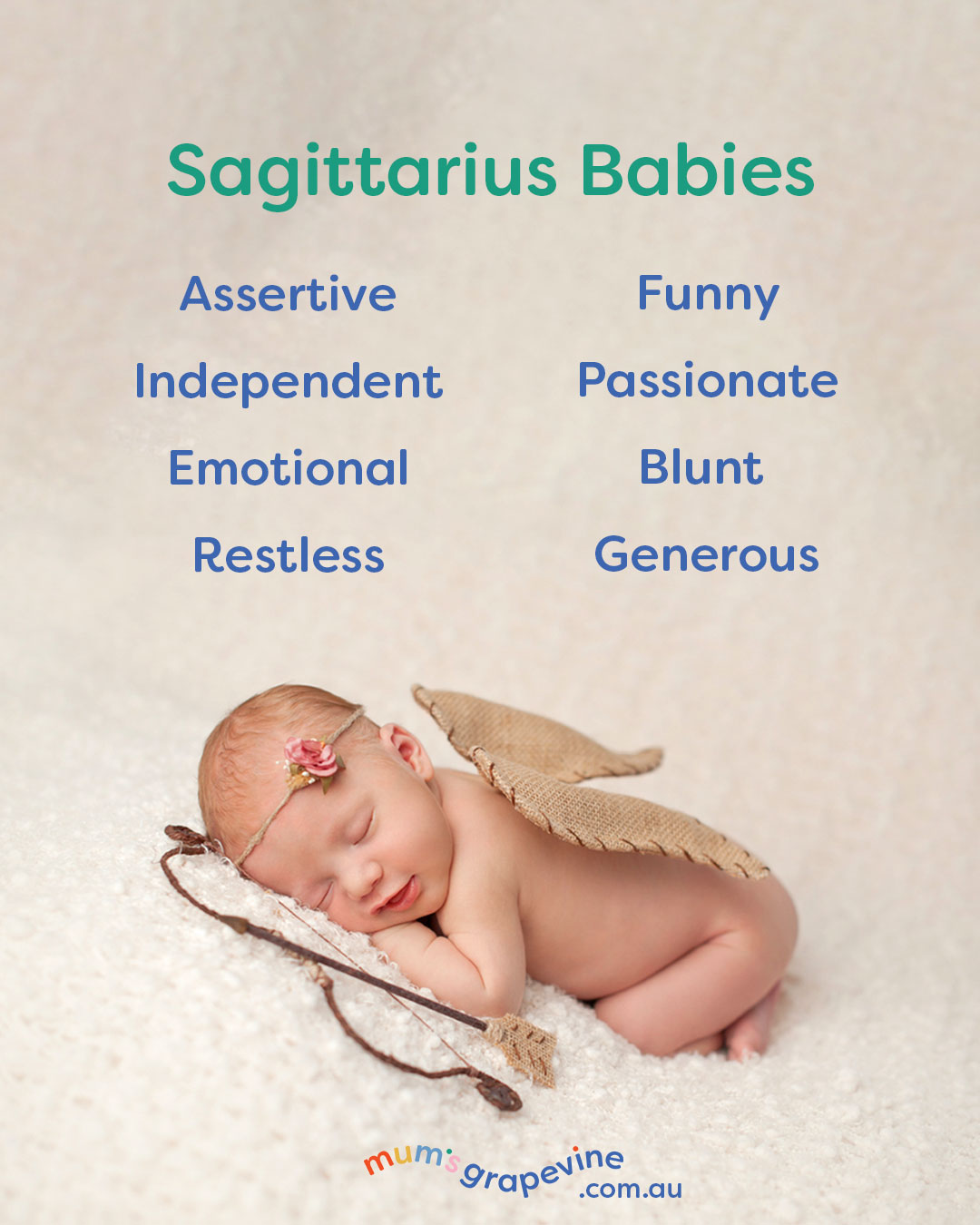 Sagittarius baby traits