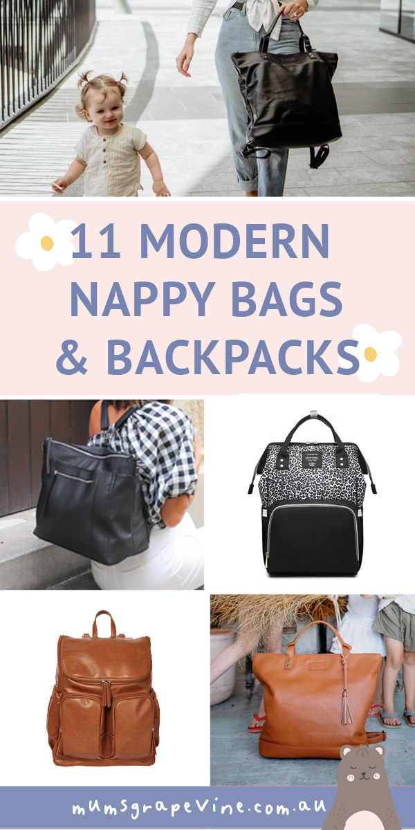 11 quality nappy bags for new mums on the run | Mum's Grapevine