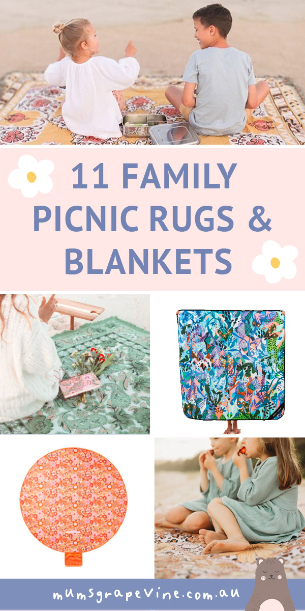 11 picnic blankets for Australian families | Mum's Grapevine