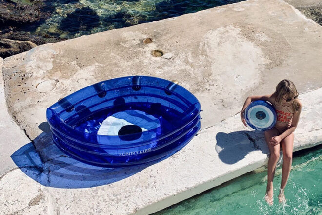 Sunnylife The Eye Inflatable Pool