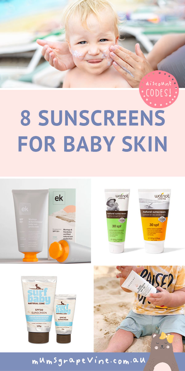 8 Baby Sunscreens for Sensitive Skin | Mum's Grapevine