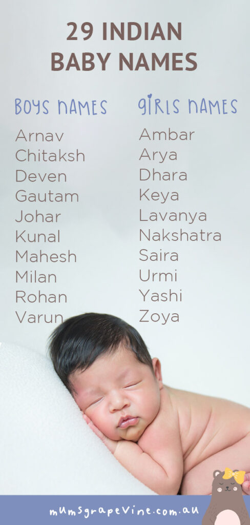 29 diverse Indian names for boys and girls | Mum's Grapevine