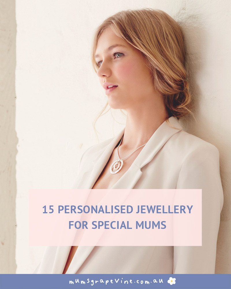 16 beautiful personalised jewellery for special mums | Mum's Grapevine