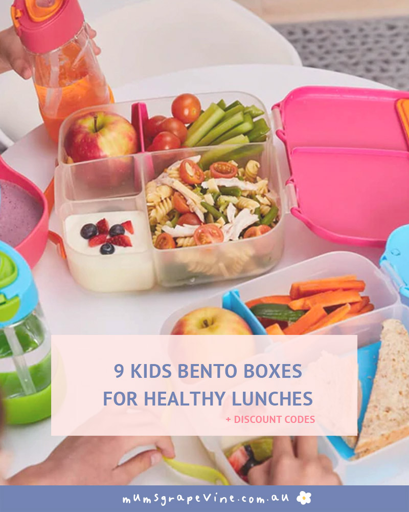 9 Kids Bento Lunch Boxes | Mum's Grapevine