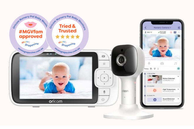 Tried it Love it: MGVfam reviews the Oricom Connected Baby Monitors