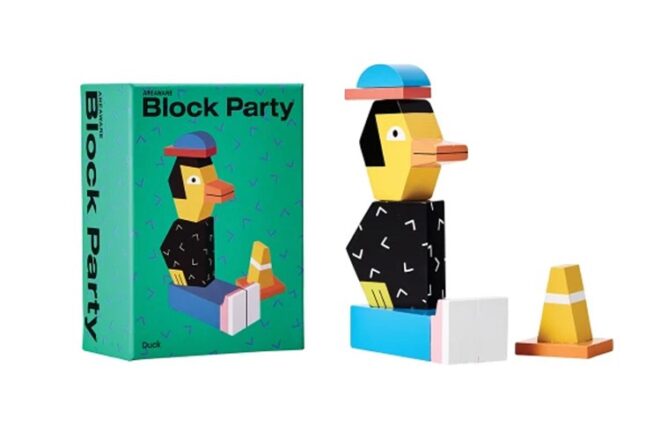 Areaware Block Party Wooden Duck