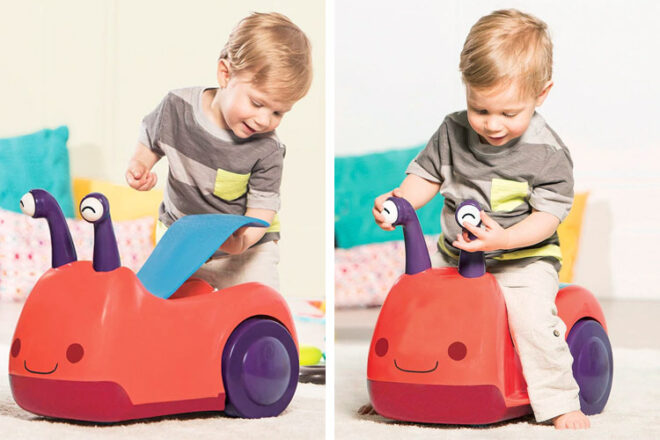 B.Toys Buggly-Wuggly Ride-On Toy