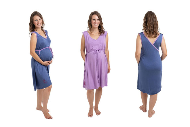 Maternity, Birth, and Nursing in one dress by Pretty Pushers