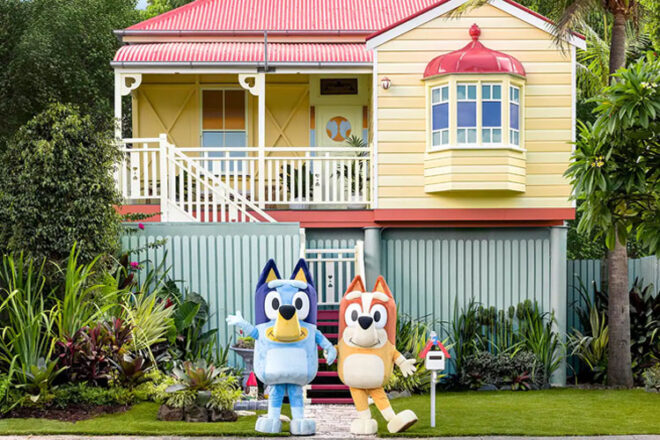 Bluey house on Airbnb