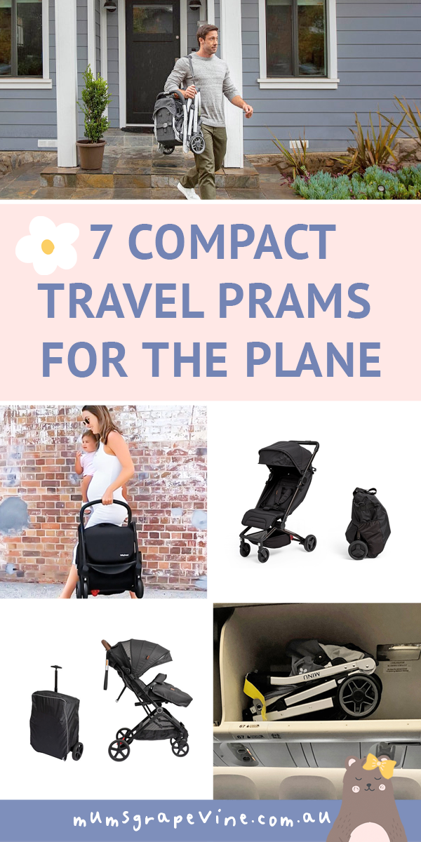 7 travel prams you can take on a plane | Mum's Grapevine