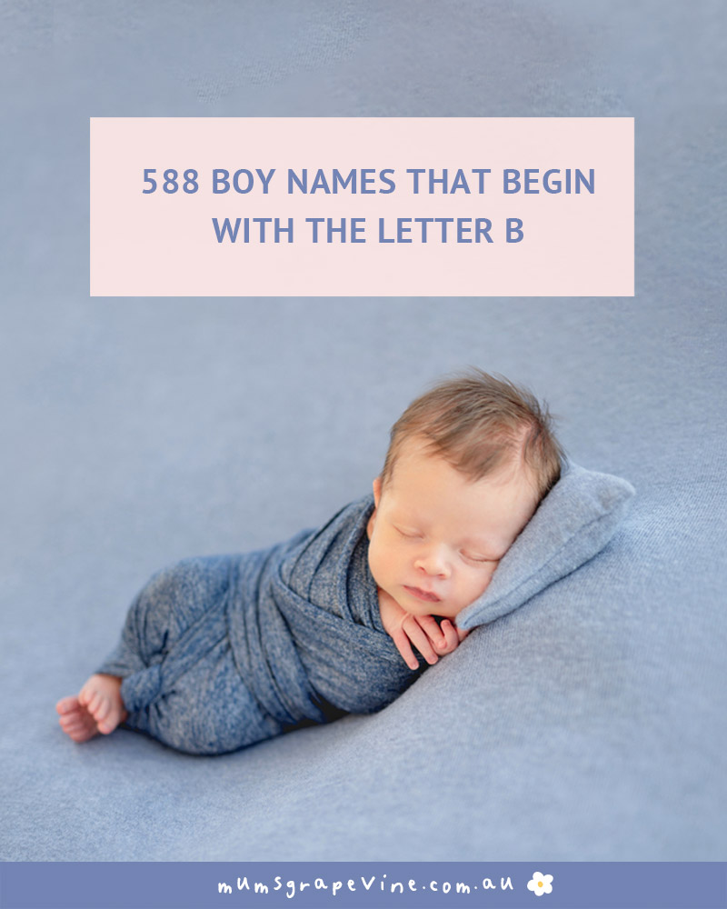 Boy Names that begin with B