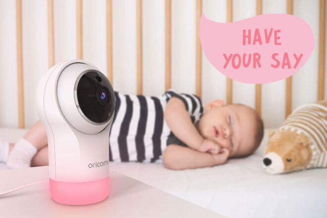 Oricom Nursery Pal Glow Baby Monitor