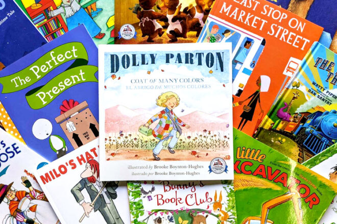 Free books thanks to Dolly Parton Imagination Library