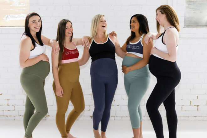 This Maternity Activewear Helps Pregnant Women Work Out in Style - Brit + Co