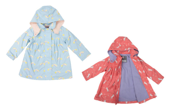 Korango children's rain jackets