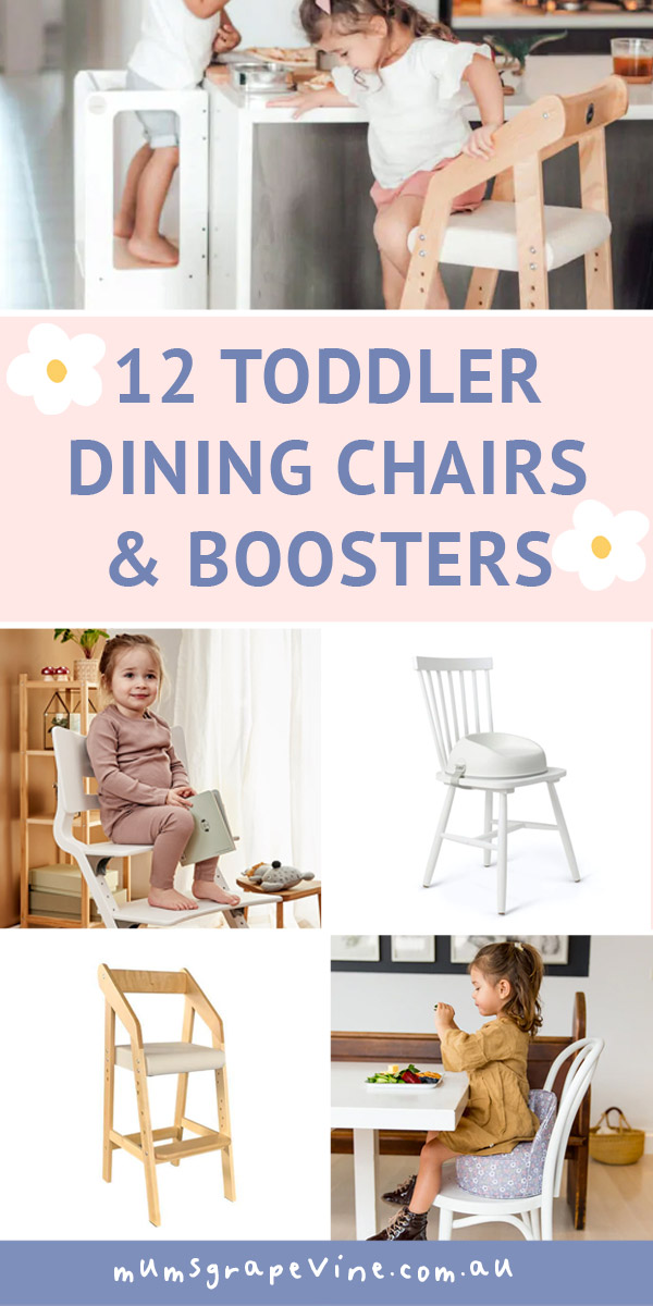 12 toddler booster seats for tables | Mum's Grapevine
