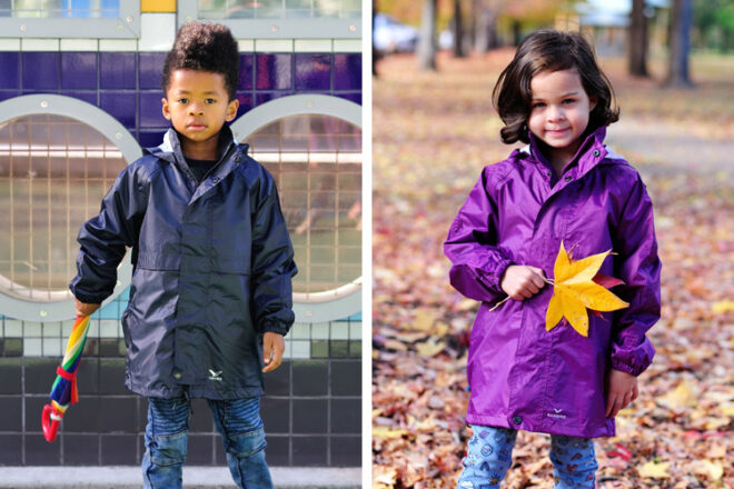 Rainbird Kids' StowAway children's rain jackets