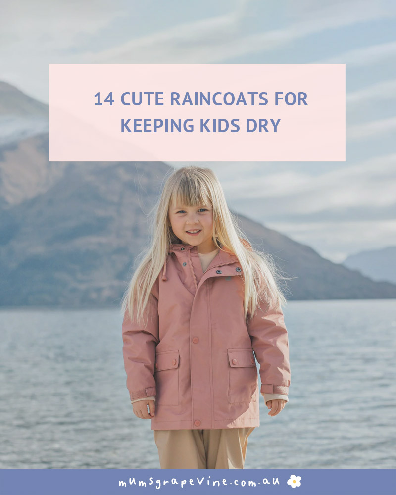 Kids Raincoat | Mum's Grapevine
