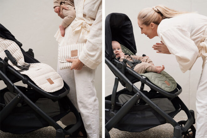 The Muse Edition Linen Pram Liners