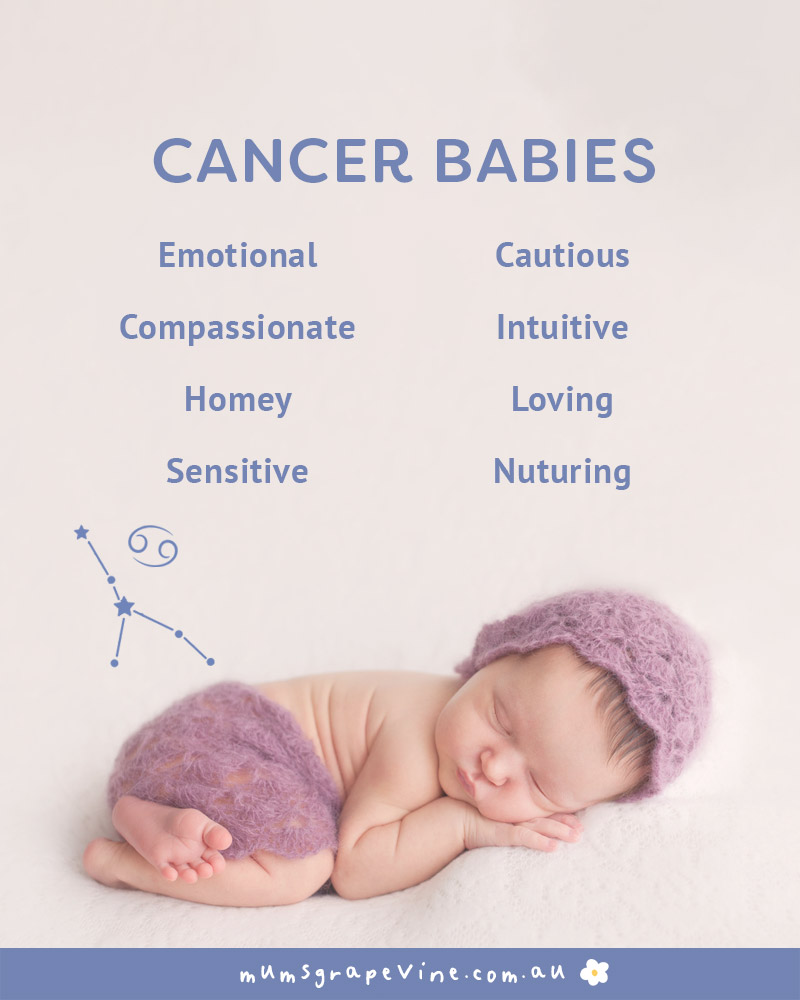 Cancer baby traits