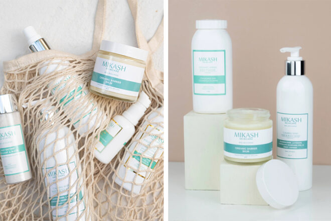 Mikash baby skincare products