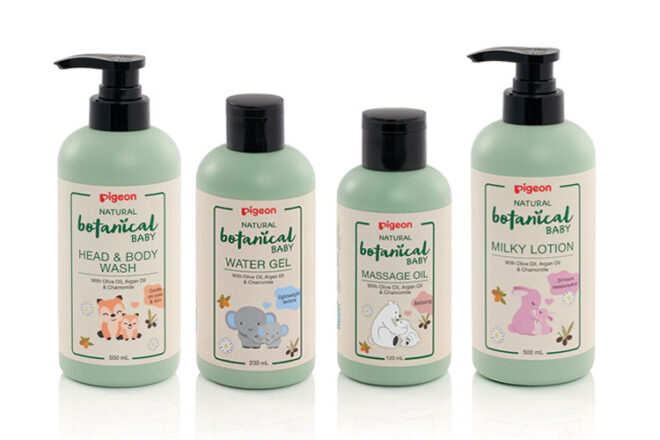 Pigeon baby care products