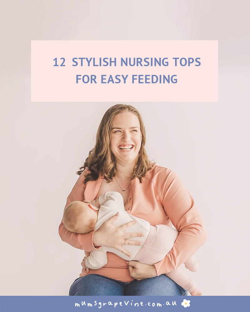 12 nursing tops for easy breastfeeding access | Mum's Grapevine
