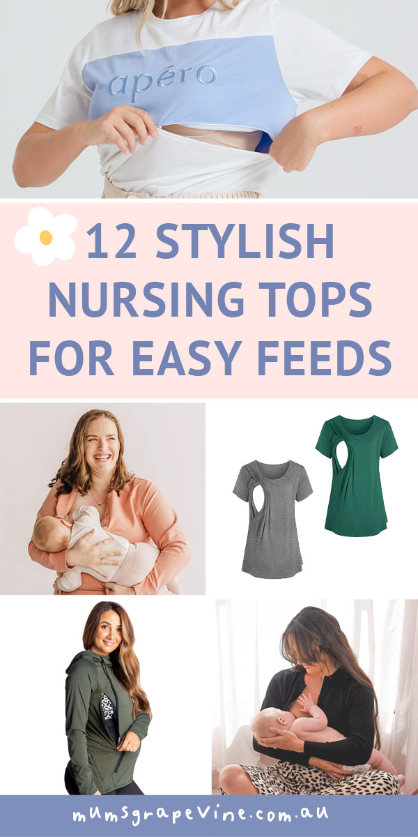 11 nursing tops for Australian breastfeeding mums | Mum's Grapevine | Mum's Grapevine