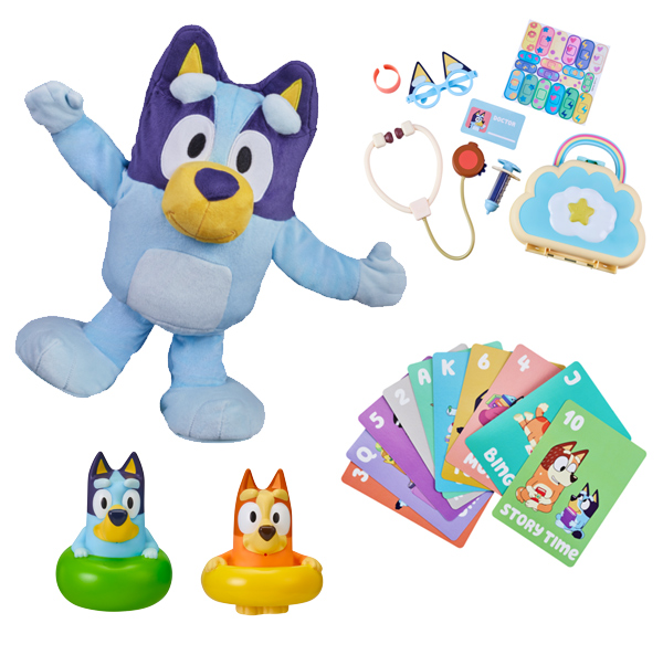 Dance and Play Bluey prize pack
