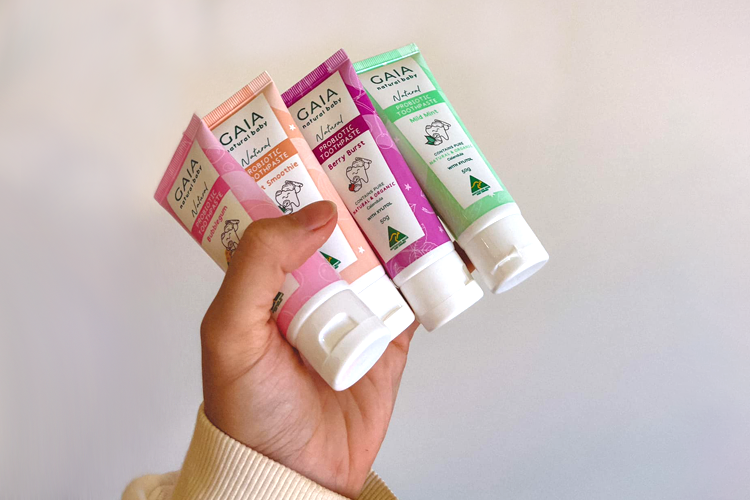 Gaia Natural Probiotic Toothpaste Bubblegum 50g