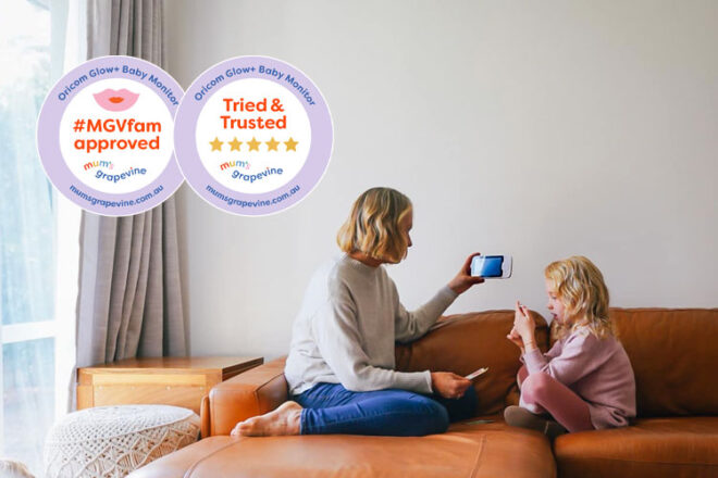 Tried it Love it: MGVfam reviews the Oricom Glow Baby Monitor