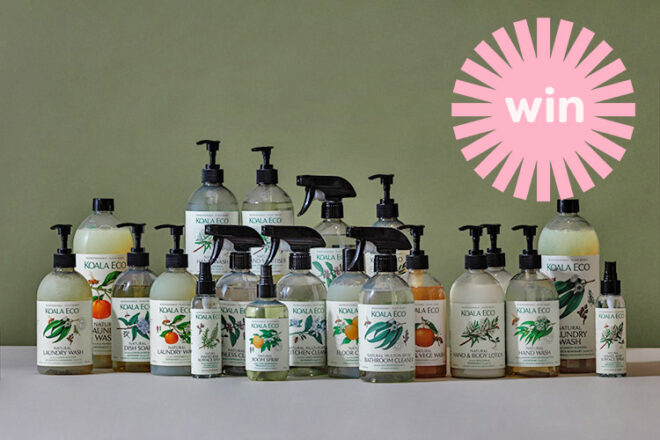 Win the Koala Eco plant-based cleaning collection