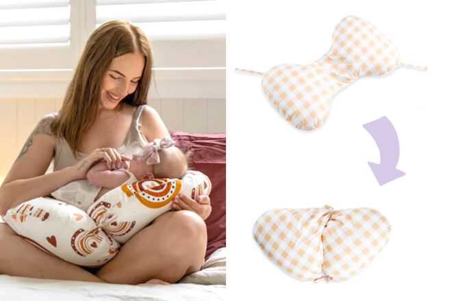 Butterfly Maternity Nursing Pillow Covers