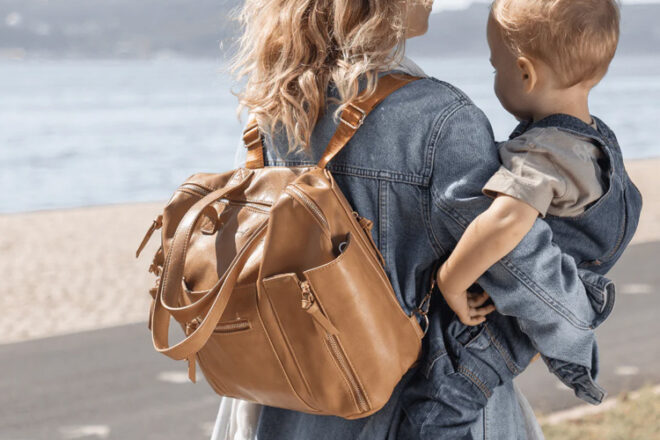 Hannah & Henry convertible nappy backpack