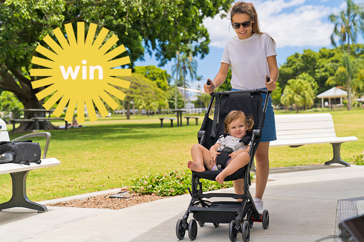 Win 1 of 3 Karion Kids travel strollers