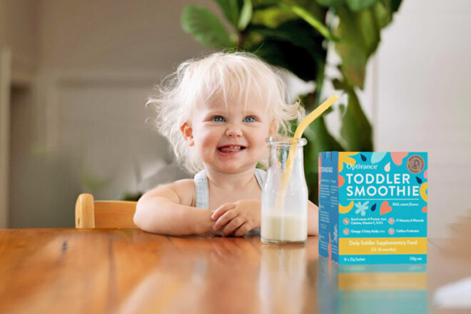 SAMPLES: 100 mums to try Optivance Toddler Smoothies