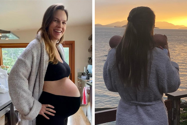 Hilary Swank's pregnancy & baby journey