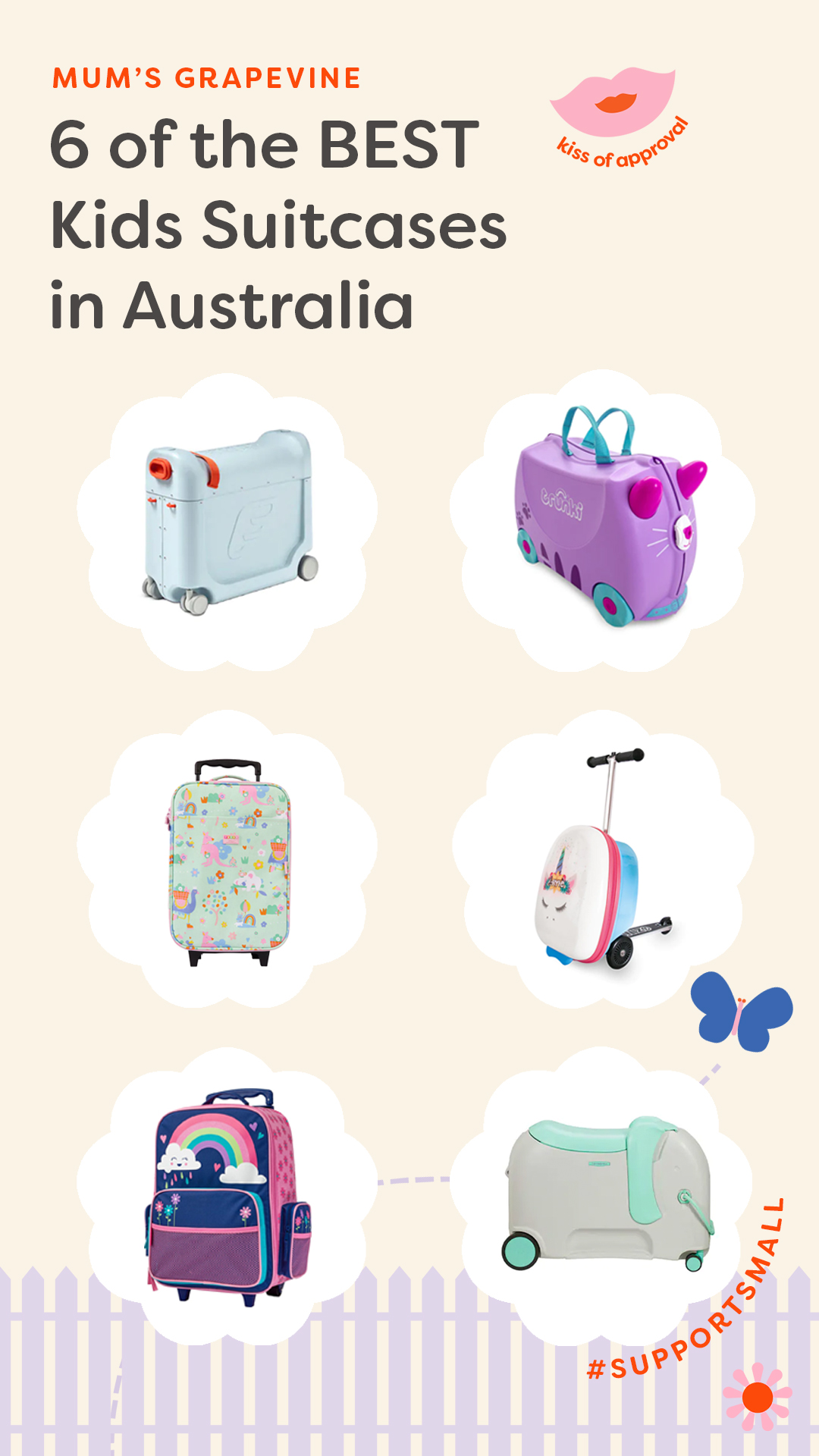 6 of the best Kids suitcases and luggage in Australia