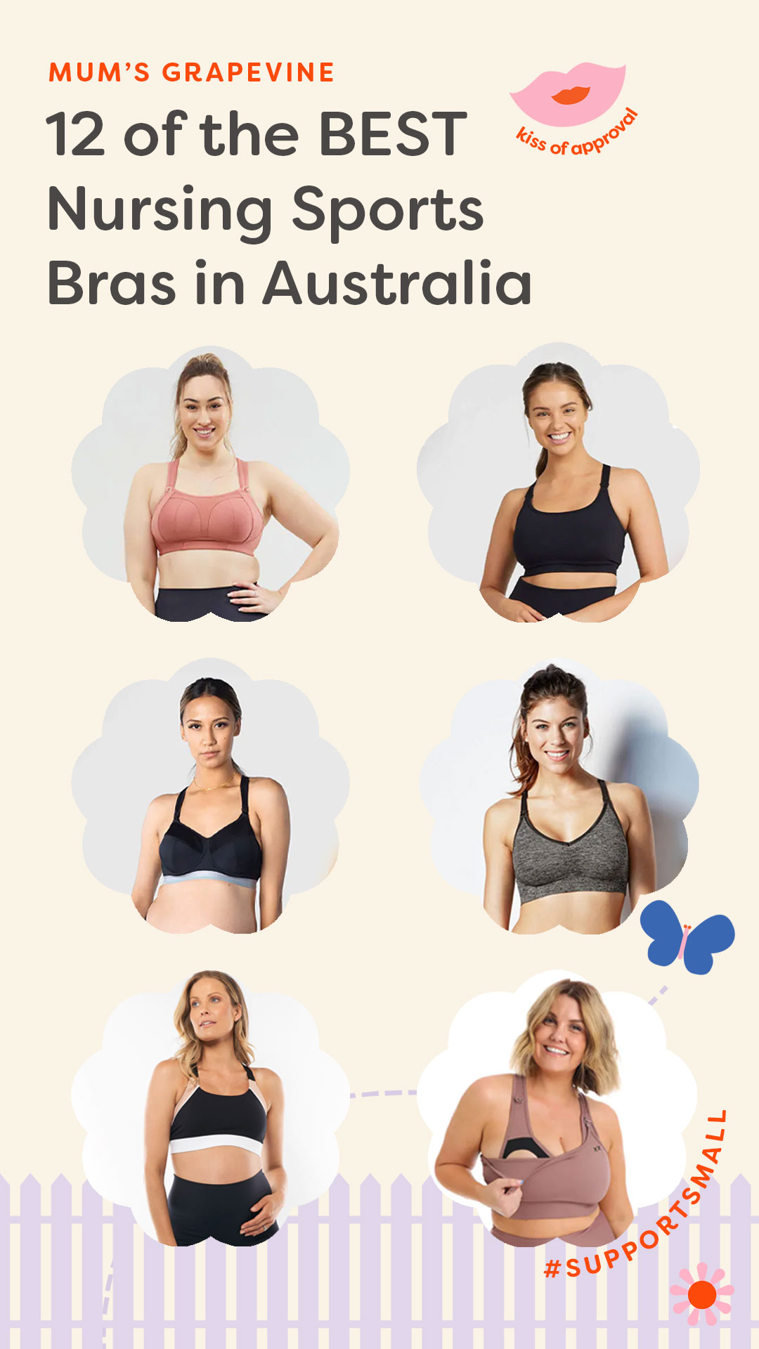 NURSING SPORTS BRA - EVERYDAY ACTIVE + MAX COVERAGE - OFF WHITE – Kiss  Active
