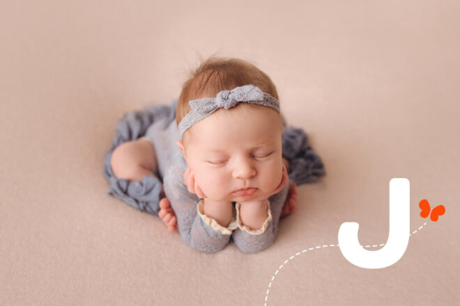 Portrait of newborn baby sleeping